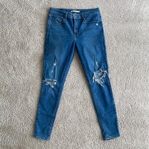 Levi Women’s 720 Distressed High Rise Super Skinny Jean